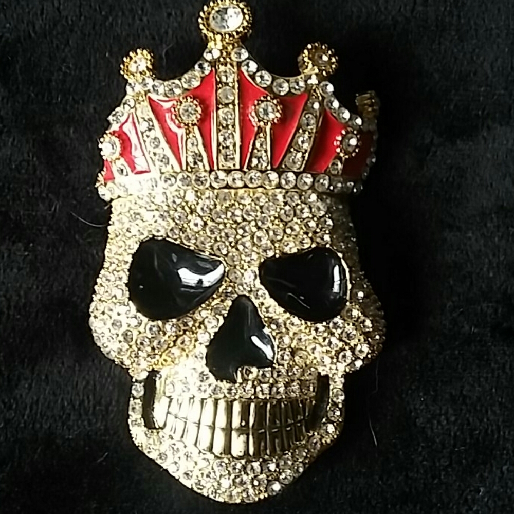 Gold with ringtone belt buckle
